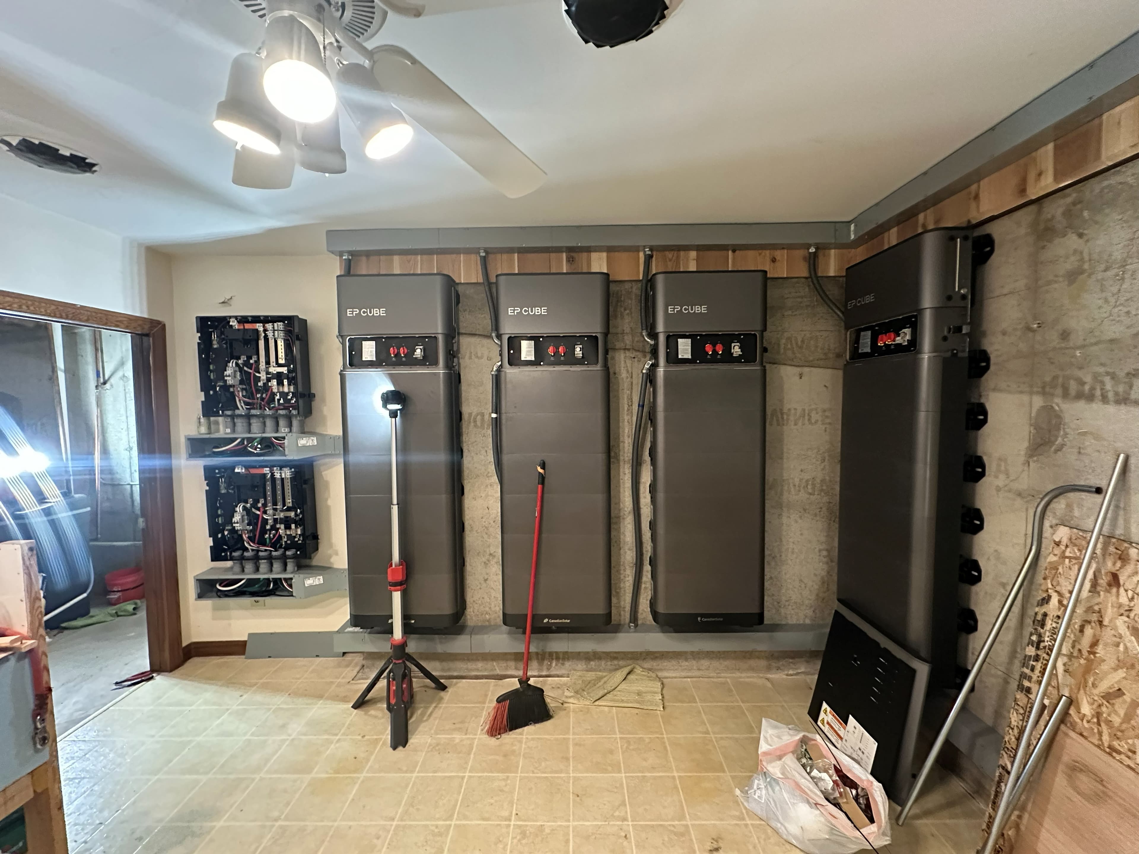 Home Battery Storage Wall