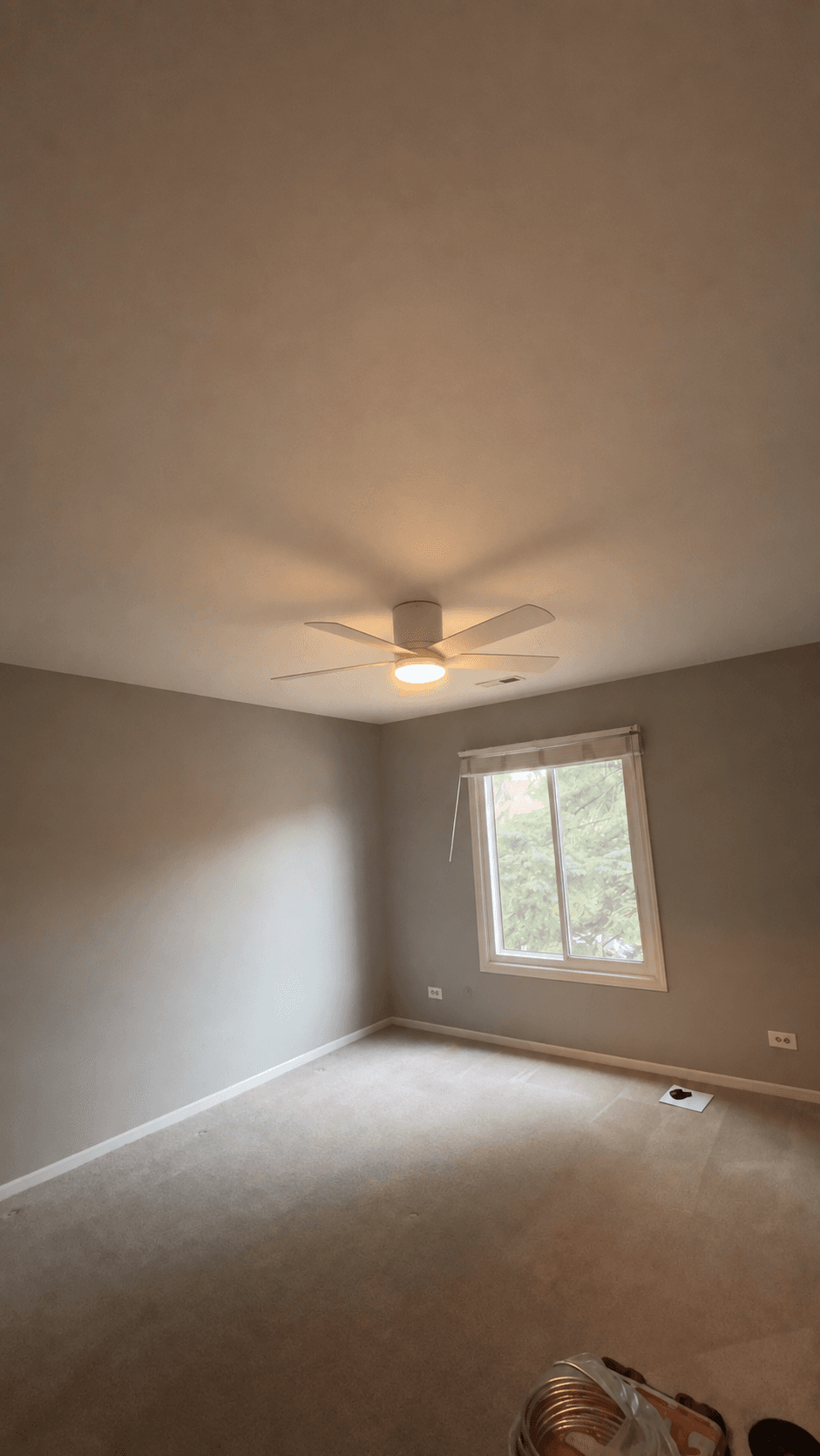Bedroom Ceiling Fan Installation